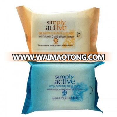 Hot Sale Cleaning OEM Female Facial Wipes